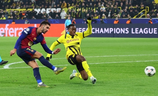 Champions League: Barcelona goleó al Borussia Dortmund