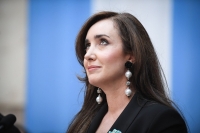 Victoria Villarruel calificó a Diego Santilli, de “parásito y casta”