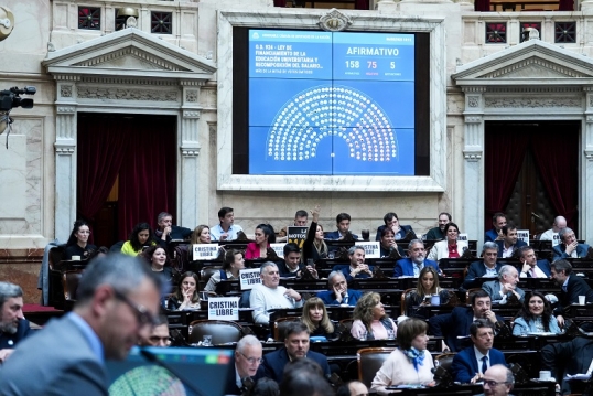 Diputados aprobó la ley que busca garantizar el financiamiento universitario