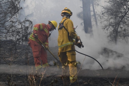 Córdoba: Continúan activos los cuatro incendios de la provincia