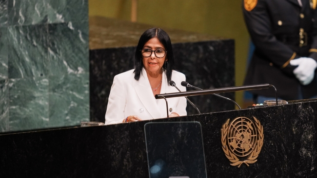 Delcy Rodríguez, se expresó ante la ONU: “Creemos firmemente en el poder del entendimiento y el diálogo”