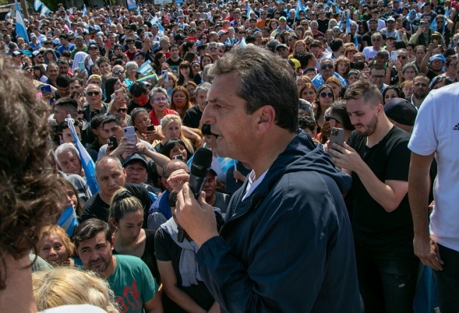 Sergio Massa, uno de los nombres que suenan en Fuerza Patria para el cierre de listas nacionales
