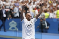 El Real Madrid presentó a Kylian Mbappé