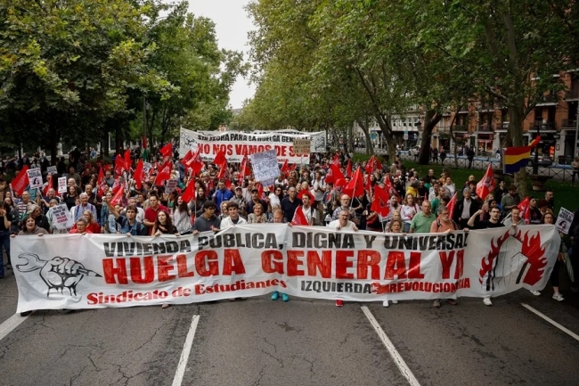 España: La marcha por vivienda reúne a miles de personas en varias ciudades