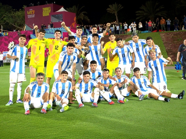 Mundial sub 17 de Qatar: La Selección Argentina Sub-17 debutó con una victoria ante Bélgica