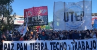 Se realiza la marcha de San Cayetano a Plaza de Mayo