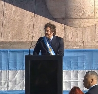 En el día de la Bandera, Milei convocó a firmar el Pacto de Mayo el 9 de Julio en Tucumán