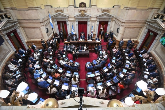 El Senado aprobó en general la modificación de la Ley de Glaciares