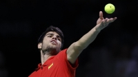 Finales Copa Davis 2024: Carlos Alcaraz gana y pone a España 1-1 con Países Bajos