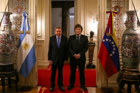 El Gobierno reiteró su «reconocimiento» a González Urrutia como el «legítimo presidente electo de Venezuela»