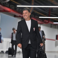El presidente de River, Stefano Di Carlo anunció la renovación de contrato de Marcelo Gallardo