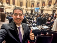 El diputado pampeano Adrián Ravier festejó la eliminación del subsidio al gas a su provincia