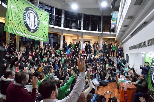 ATE lanzó un Paro Nacional para mañana con olla popular en Plaza de Mayo