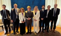 Francia: Javier Milei mantuvo un encuentro con empresarios