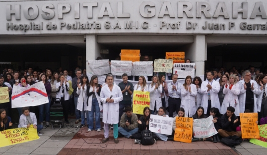 El Senado convirtió en ley la Emergencia Sanitaria en el Hospital Garrahan