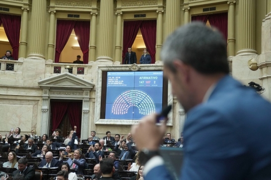La Cámara de diputados aprobó la ley Bases y el paquete fiscal