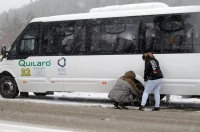 Bariloche: El municipio solicita a las agencias de autos que enseñen a los turistas a colocar las cadenas para nieve