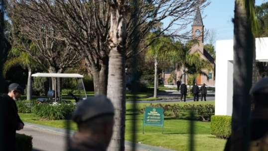La familia despidió a Jorge Messi, en una ceremonia íntima