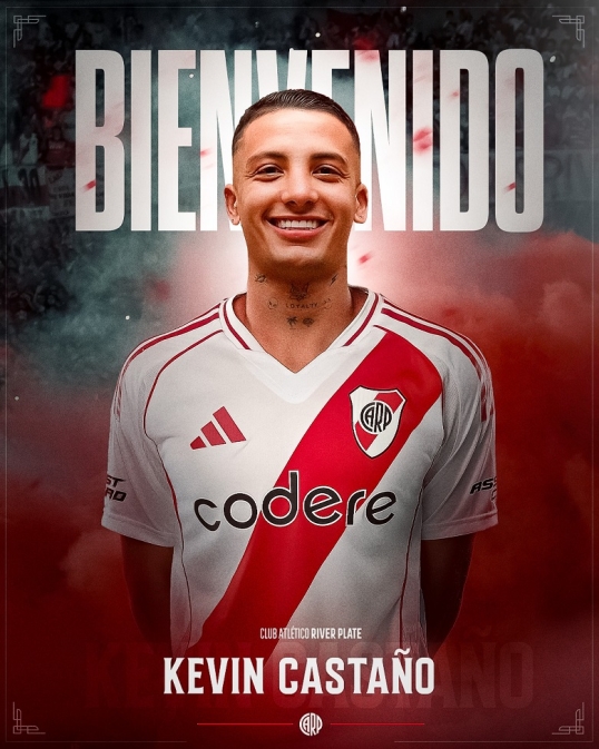 River Plate: El colombiano Kevin Castaño, se hizo la revisión médica
