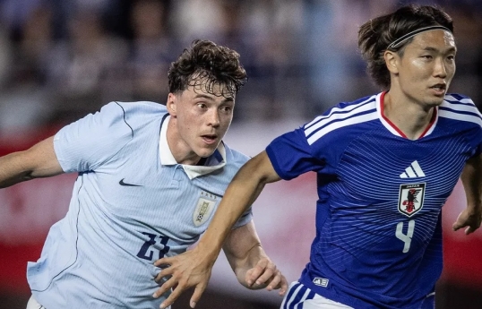 Amistoso Internacional: Uruguay cayó ante Japón, en el debut del entrenador Diego Forlán