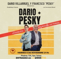 Darío Villarruel y Francisco Pesky se presentan en el Palacio El Victorial