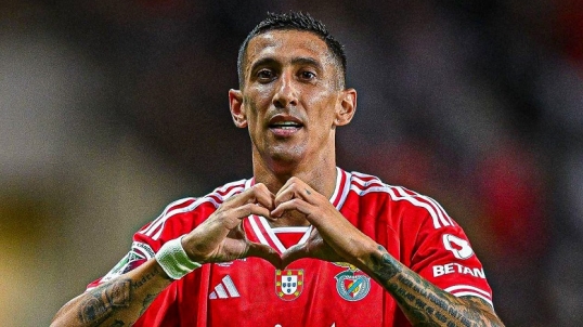 Ángel Di María aceptó la propuesta del Benfica de Portugal, para seguir un año más