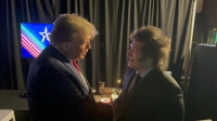 Javier Milei felicitó al republicano Donald Trump